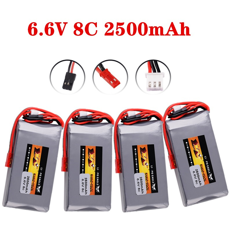 Drone Transmitter - Batterie Lipo 2S 6.6V 8C 2500mah