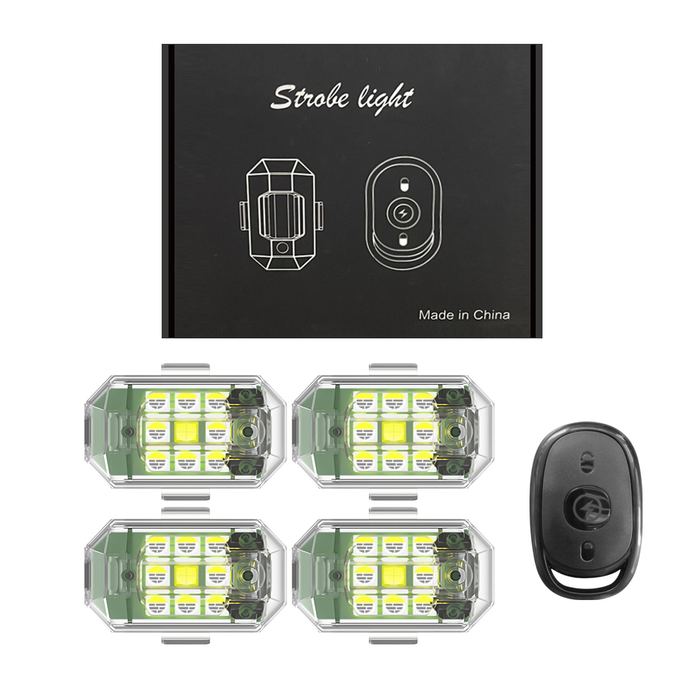 Drone Led Light - 1/2/4 pièces sans fil LED Drone