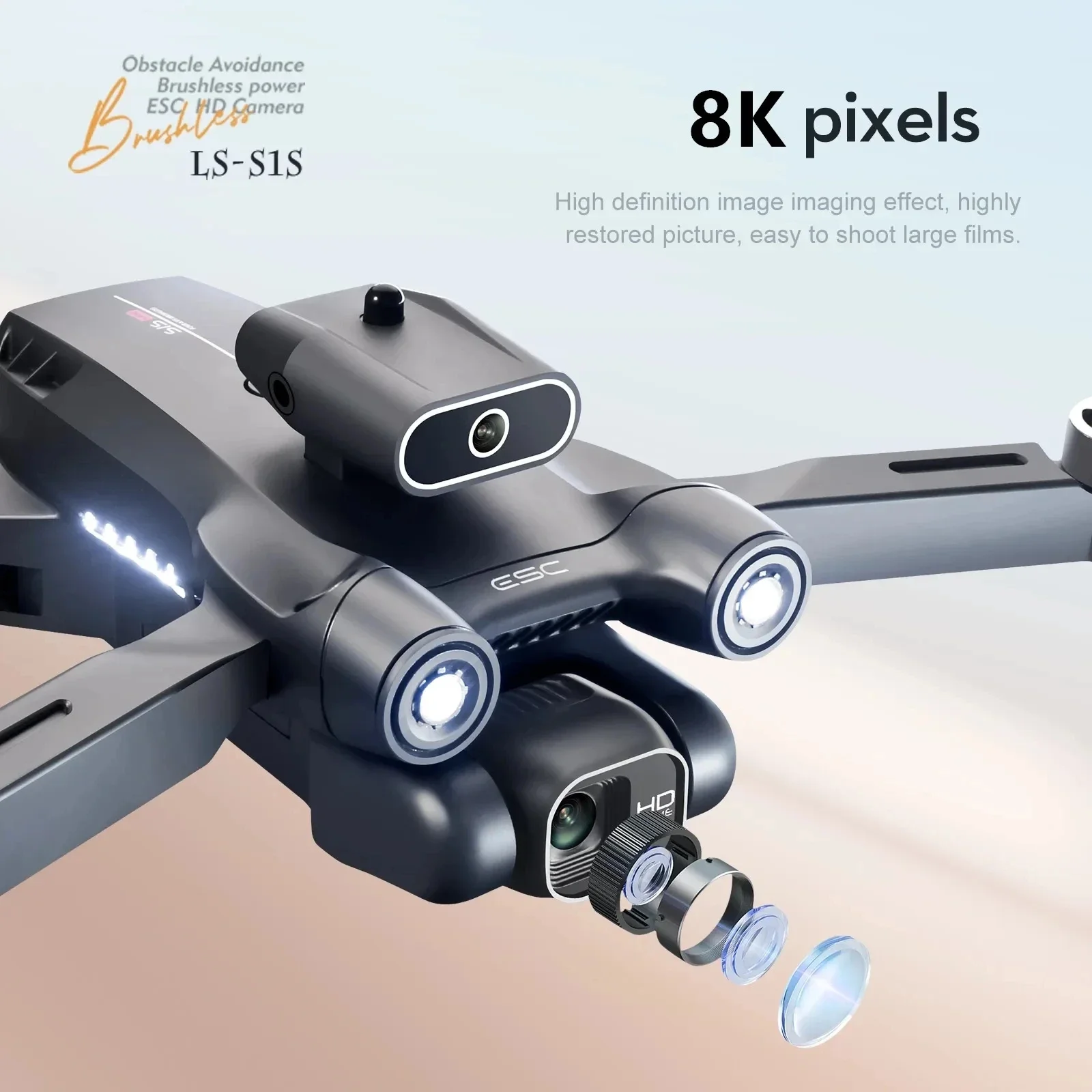 S1S 5G GPS Drone Caméra 8K, Mo - Drone Gps Module avis et prix