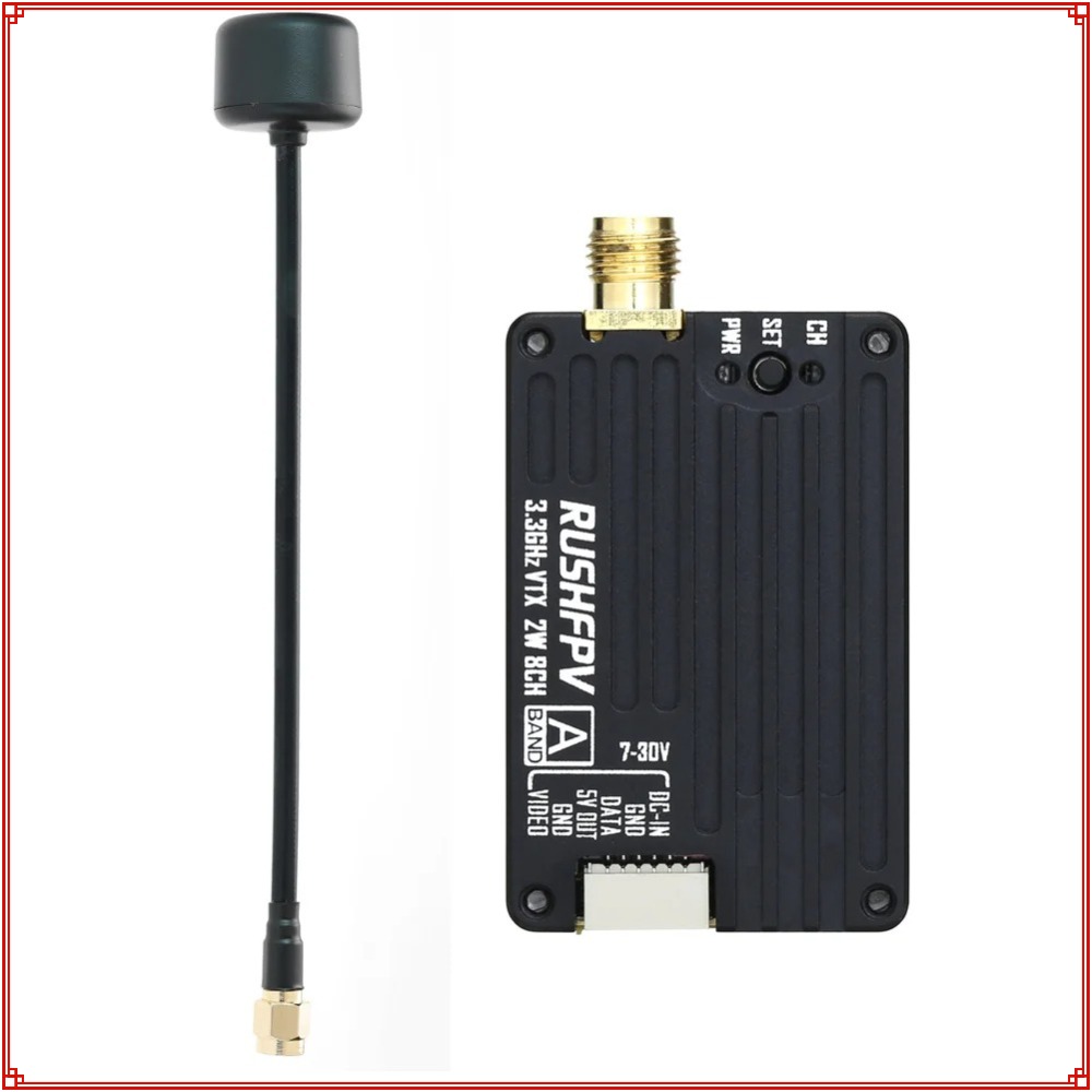 Nouveau 2026 RUSHFPV 3.3G 2W V - Drone Transmitter avis et prix