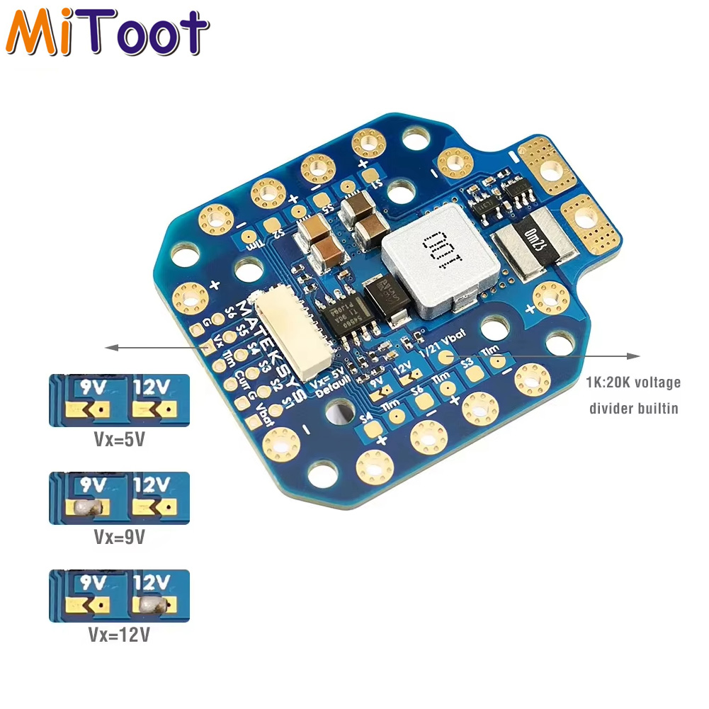 Mateksys PDB-HEX 12S Carte de  - Drone Power Distribution Board avis et prix