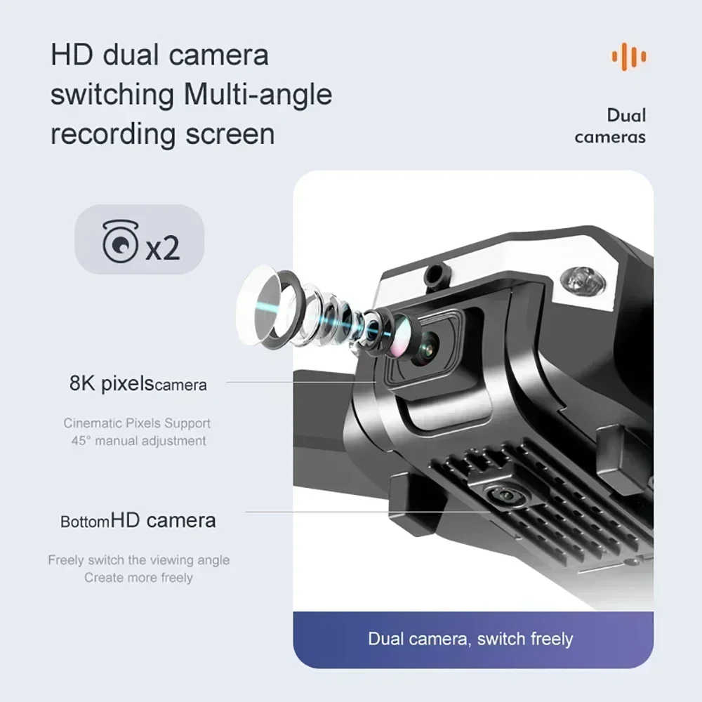 Drone G6 Pro 8K à double camér - Drone Gps Module avis et prix